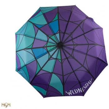 Paraguas Wednesday vidrieras 121 cm (abierto)