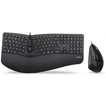 Perixx Periduo-505 Tastiera Cablata Nera