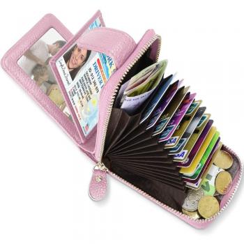 Tarjetero Faneam RFID para Tarjetas de Crédito Mujer Hombre