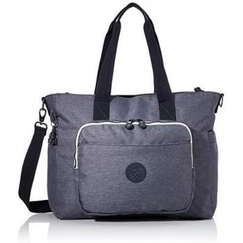 Bolso bandolera Kipling MIRI, 45 cm, 1 litro, Negro (Charcoal)