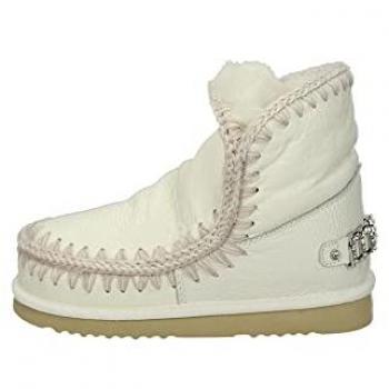 Mou Women's Eskimo 18 Rhinestone Logo Winter Boots