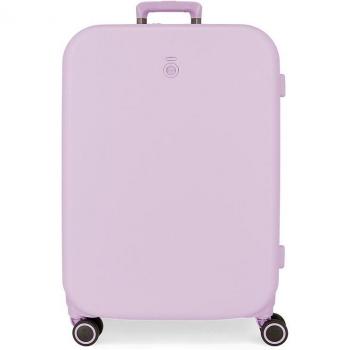 Maleta mediana Enso Annie rígida 70cm lila