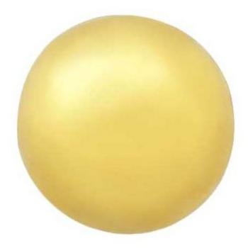 INVERNESS PENDIENTE 24K 11C BOLA DORADA 4 MM