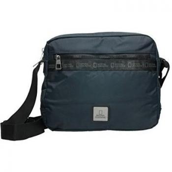 Bolso Bandolera Horizontal National Geographic (Azul)