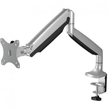 Icy Box IB-MS503-T Tabletop Monitor Stand for up to 32 (81cm) Display, Tilting and Swiveling, Adjustable Height, VESA Compatibility