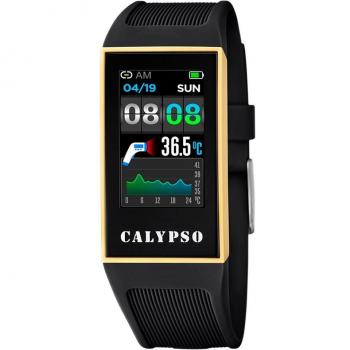 Reloj Calypso Smartwatch K8502/4 Correa De Caucho, Mujer