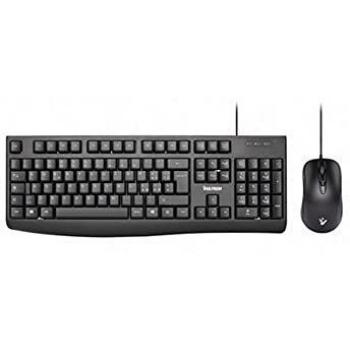 KIT TASTIERA E MOUSE CON FILO USB VULTECH KM-821