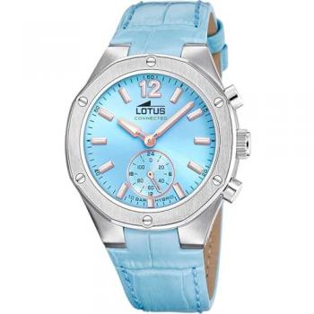 Reloj Lotus Azul Piel Mujer 18972/3 Connected