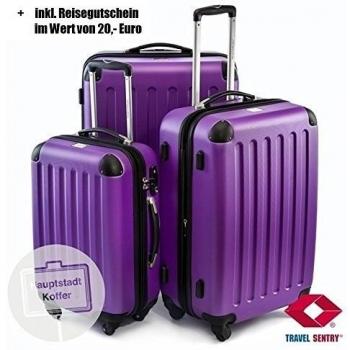 Maletín Principal Ciudad – Juego de 3 Rígidos Series Spree Lila Mate