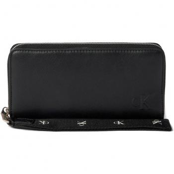 Cartera con cremalleras en el contorno Calvin Klein