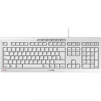 CHERRY STREAM tastiera USB QWERTY Bianco