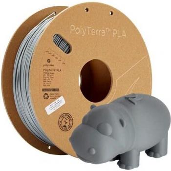 Polymaker PolyTerra PLA Grigio Fossile, 1,75 mm / 1000 g