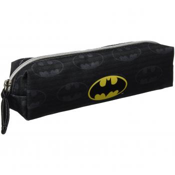 Batman Estuche portatodo Cuadrado, Color Negro, 22 cm (Karactermanía 33550)