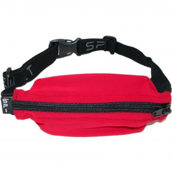 Correa de Seguridad Negra con Detalle Rojo Postal