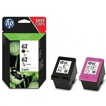 HP 62 COMBO BLISTER NERO/TRICROMIA N9J71AE#301