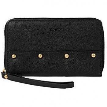 Totto-Cartera de Mujer Color Negro