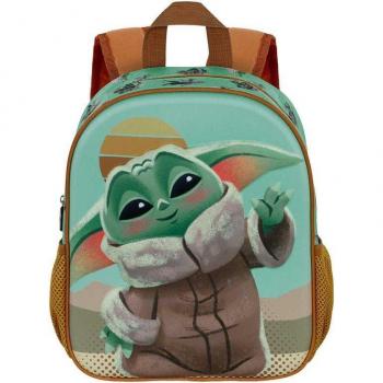 Mochila 3D Say Hi Grogu the Mandalorian Star Wars 31cm