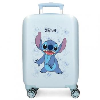 Maleta de Cabina Rígida Happy Stitch 50 cm Azul