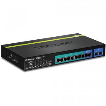 Switch PoE+ Gigabit da 10 porte Trendnet