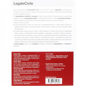 Responsabilità del medico e della struttura sanitaria. Con CD-ROM