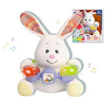 Peluche Musical de Reig con Figura de Conejo de 20 cm