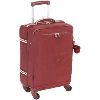 Kipling Cyrah S Equipaje de Mano, 55 cm, 37.5 Liters, Marrón (Burnt Carmine M)