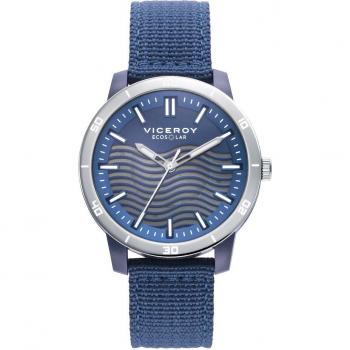 Reloj Viceroy Ecosolar Hombre Azul Reciclado