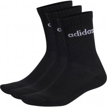 Calcetines Adidas Linear Cushioned 3P Negro