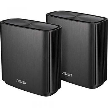 Asus Zenwifi CT8 Sistema Mesh AC3000 Tri-Band Copertura Fino a 400 m², 3 Gbps Wi‑Fi, Internet Security e Controlli Parentali Vita – Nero