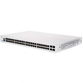 Cisco Business 350 Series CBS350-48T-4G-EU Switch Gestito L2/L3 48 x 10/100/1000 + 4 x SFP Montabile su Rack