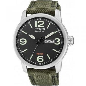 Reloj Citizen Eco‑Drive BM8470‑11EE Verde y Negros para Hombre