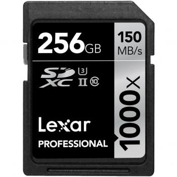 Schede Lexar 256GB Professional 1000x SDXC UHS-II (LSD256CRBEU1000)