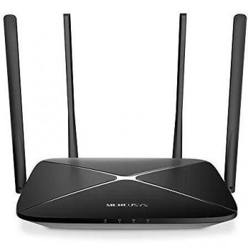 Mercusys AC1200 Trådloes Dual Band Gigabit Router AC12G 802.11ac, 300+867 Mbit/s, 10/100/1000 Mbit/s, Ethernet LAN (RJ-45)