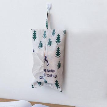 Cubierta de caja de pañuelos de dibujos animados