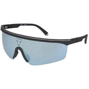 POLICE Gafas de Sol LEWIS 07 SPLA28 X LEWIS HAMILTON RUBBER GREY/SMOKE SILVER 99/0/115 unisex