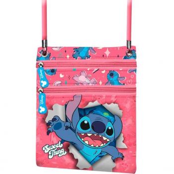 Bolso Acción Stitch Disney 18×15,5 cm