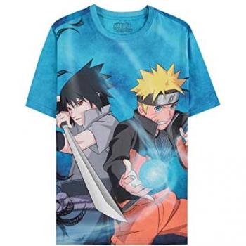 DIFUZED Camiseta Naruto Shippuden Talla M Hombre Algodón