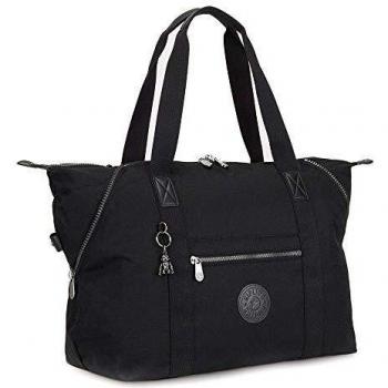 Kipling Art M, Bolsa de Tiempo Libre y Sportwear para Mujeres, Negro (Rich Negro)