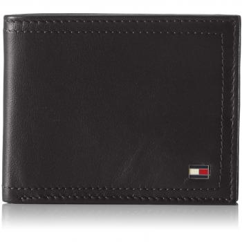 Tommy Hilfiger Harry Mini Cc Wallet Bolsa y Cartera, Hombre, Negro (Black)