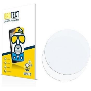 BROTECT Protector Pantalla Anti-Reflejos Compatible con Relojes (Circular, Diámetro: 59 mm) (2 Unidades) Película Mate Anti-Huellas