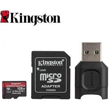 Kingston MicroSD XL 128 GB con adattatore
