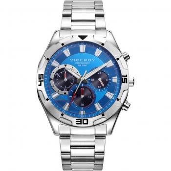Reloj Viceroy 401287-37 hombre acero azul