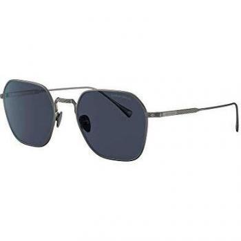 Armani 0AR6104 Gafas de Sol para Hombre, Gris, 53