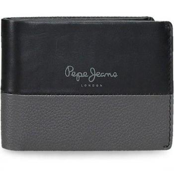 Pepe Jeans. Cartera de piel Dual Negro Pepe Jeans