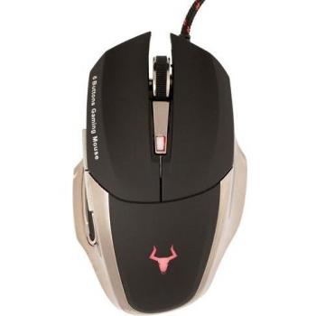 Itek ITMGG22 Mouse da Gaming, 2400 dpi, Nero