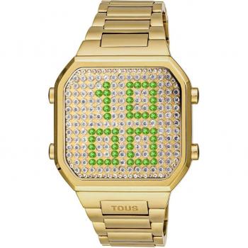 Reloj Tous D-Bear 3000130700 acero leds mujer
