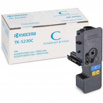 Kyocera KYOCERA TK-5230C cartuccia toner 1 pz Originale Ciano