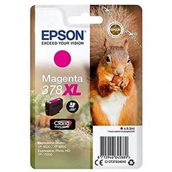 Epson Squirrel Singlepack Magenta 378XL Claria Photo HD Ink C13T37934010