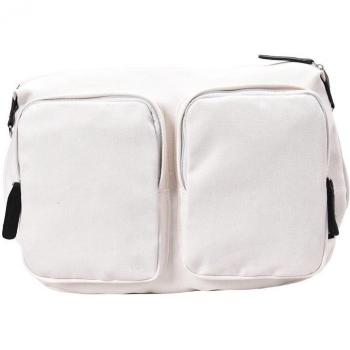 Bolso Ocio Leopardo Lona Negra