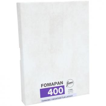 Fomapan 400 9x12cm Película Fotográfica 50 hojas Blanco y Negro